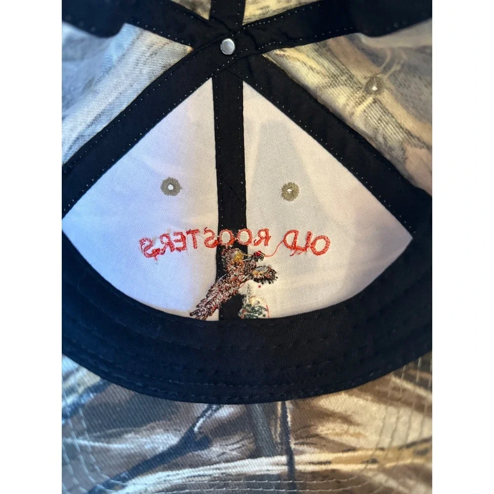 Daystone‎ Old Roosters Camo Hat Adjustable Size Hunting Outdoor Nature